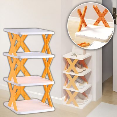 Πτυσσόμενο ράφι παπουτσιών πολλών επιπέδων | OBUCKO