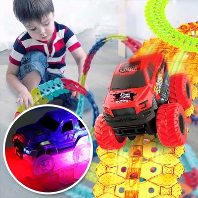 Φωτεινή πίστα με αυτοκίνητο | LUMITRACK